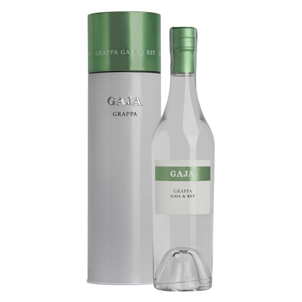 Grappa di Chardonnay Gaia e Rey - Gaja 0,500 L. con elegante confezione regalo