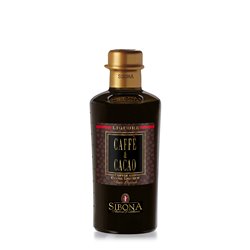 Distilleria Sibona - Confezione Cassetti con Liquore Camomilla e Liquore Caffe & Cacao con 2 bicchieri (2x 50cl)