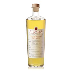 Distilleria Sibona - Confezione regalo Grappa di Barbera MAGNUM con astuccio in legno 1,5 lt