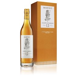Marolo Grappa di Barolo 12 Anni -  Distilleria Santa Teresa  Fratelli Marolo 0,70 l.