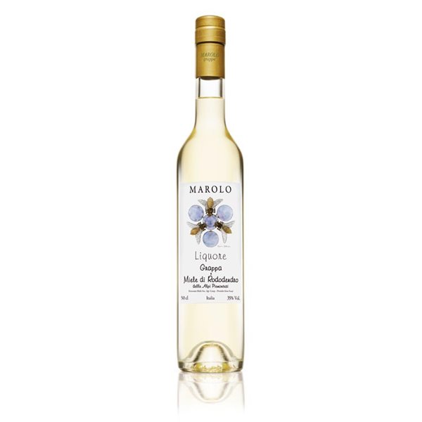 Marolo Grappa e Miele Di Rododendro (presidio Slow Food) - Distilleria Santa Teresa Fratelli Marolo 0,50 l. Marolo Grappa e Miele Di Rododendro (presidio Slow Food) - Distilleria Santa Teresa Fratelli Marolo 0,50 l.
