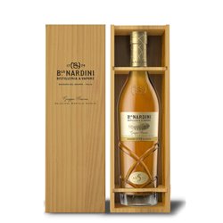 Nardini Grappa Riserva 5 Jahre 45° Holzkiste