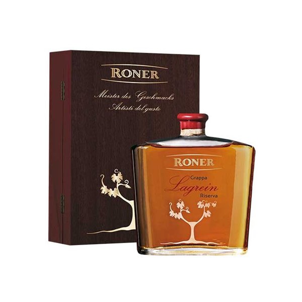 Roner - Grappa Lagrein Riserva - 0,7 l. Roner - Grappa Lagrein Riserva - 0,7 l.