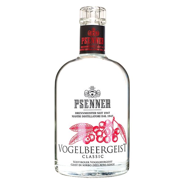 Psenner - Vogelbeergeist Classic Geist di Sorbo 40 %vol. 70 cl Psenner - Vogelbeergeist Classic Geist di Sorbo 40 %vol. 70 cl