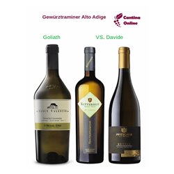 Davide VS. Goliath  - Gewürztraminer  Alto Adige  - 3 x 0,75 L.