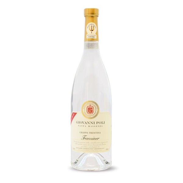 Grappa di Traminer - Distilleria Giovanni Poli Santa Massenza Grappa di Traminer - Distilleria Giovanni Poli Santa Massenza