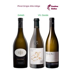 Davide VS. Goliath  - Pinot Grigio  Alto Adige  - 3 x 0,75 L.