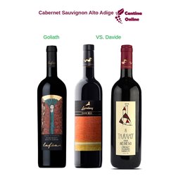 Davide VS. Goliath  -   Cabernet Sauvignon  Alto Adige  - 3 x 0,75 L.