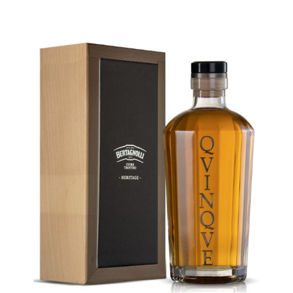Bertagnolli - Grappa QVINQVE 5 years in barrique (42% Vol. - 0.70 Lt)
