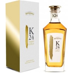 Bertagnolli - K24 Liquid GOLD Grappa Riserva Barrique 42% Vol. - 0.70 Lt in astuccio