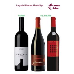 Davide VS. Goliath  -  Lagrein Riserva  Alto Adige  - 3 x 0,75 L.