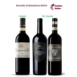 Davide VS. Goliath  -  Brunello di Montalcino DOCG  - 3 x 0,75 L.