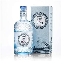 Bertagnolli - Gin1870 Himbeer Dry Gin (40% Vol. - 0.70 Lt) im Karton