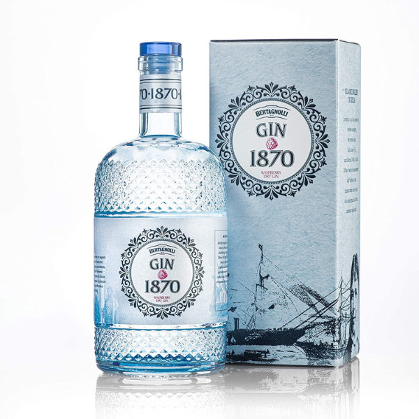Bertagnolli - Gin1870 Raspberry Dry Gin (40% Vol. - 0.70 Lt) in astuccio Bertagnolli - Gin1870 Raspberry Dry Gin (40% Vol. - 0.70 Lt) in astuccio