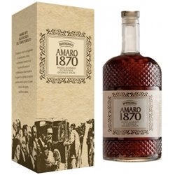 Bertagnolli - Amaro1870 Infusion (27% Vol. - 0.70 Lt) in einer Kiste