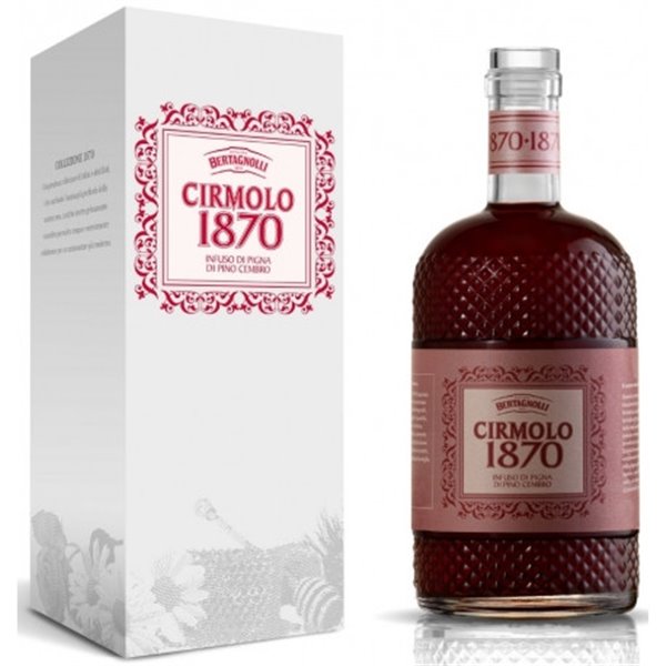 Bertagnolli - Infusion 1870 Cirmolo (28% Vol. - 0.70 Lt) in a box Bertagnolli - Infusion 1870 Cirmolo (28% Vol. - 0.70 Lt) in a box
