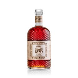 Bertagnolli - Amaro1870 Sonderverpackung mit 1 Glas (27% Vol. - 0.70 Lt)