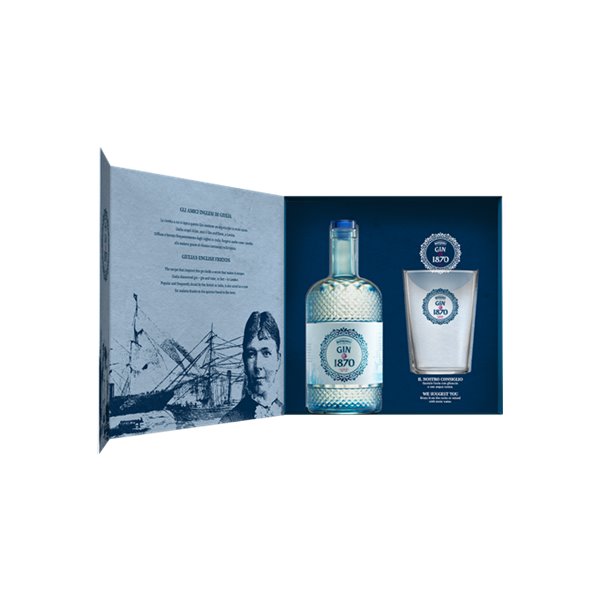Bertagnolli - Gin1870 Raspberry Dry Gin Confezione Speciale con 1Bicchiere (40% Vol. - 0.70 Lt) Bertagnolli - Gin1870 Raspberry Dry Gin Confezione Speciale con 1Bicchiere (40% Vol. - 0.70 Lt)