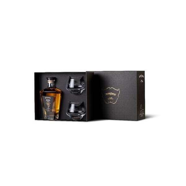 Bertagnolli - Cofanetto Grappa Amarone Barrique con 2 balloon (70cl, 38% vol.) Bertagnolli - Cofanetto Grappa Amarone Barrique con 2 balloon (70cl, 38% vol.)