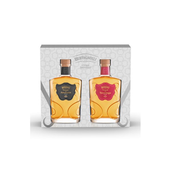 Bertagnolli - Cofanetto 2 Grappe - Tero Barr, Amar Barr (42% Vol. - 0.20 Lt) Bertagnolli - Cofanetto 2 Grappe - Tero Barr, Amar Barr (42% Vol. - 0.20 Lt)
