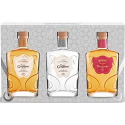 Bertagnolli - Cofanetto 3 Grappe - Tero Barr, GG Bia, GG Barr (42% Vol. - 0.20 Lt)