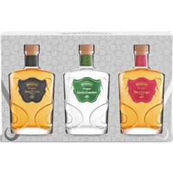 Bertagnolli - Cofanetto 3 Grappe - Tero Barr, Amar Barr, Gewü Bia (42% Vol.- 0.20 Lt)