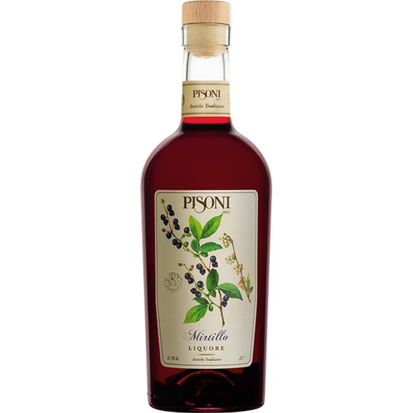 Distilleria Pisoni - Liquore al Mirtillo 70cl 21° Distilleria Pisoni - Liquore al Mirtillo 70cl 21°
