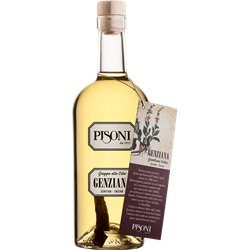 Distilleria Pisoni - Grappa Genziana 70cl 40°