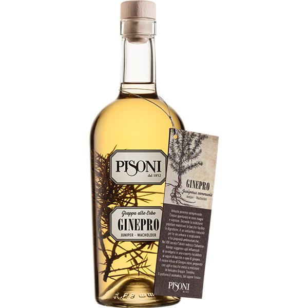 Distilleria Pisoni - Grappa Ginepro 70cl 40° Distilleria Pisoni - Grappa Ginepro 70cl 40°
