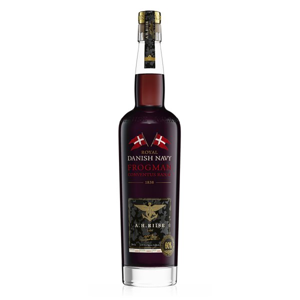 A.H. Riise - Frogman Danish Navy 60 %vol. 70 cl (confezione regalo) A.H. Riise - Frogman Danish Navy 60 %vol. 70 cl (confezione regalo)