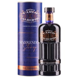 Wermut Carlo Alberto Riserva Red Superiore 75cl 18% im Karton - cbr