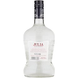 TOP Pack: 6 Bottles  Grappa Julia Morbida Cristallina  40° 0,70 L.