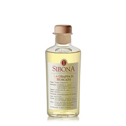 TOP Pack: 6 Bottles  Grappa Monovitigno di Moscato - Distilleria Sibona 0,5 l.