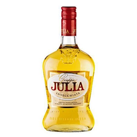 TOP Pack: 3 Bottles  Grappa Julia Invecchiata 40° 0,70 L.
