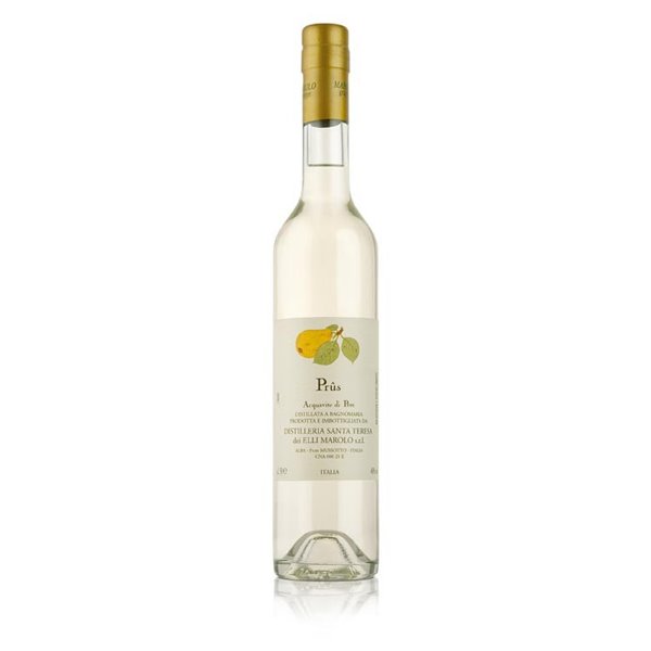Birnenschnaps "Prûs - Distilleria Santa Teresa Fratelli Marolo 0,50 l.