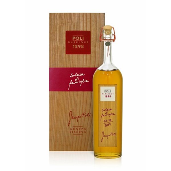 POLI BARRIQUE SOLERA DI FAMIGLIA 18- 98 55° Distilleria Jacopo Poli POLI BARRIQUE SOLERA DI FAMIGLIA 18- 98 55° Distilleria Jacopo Poli