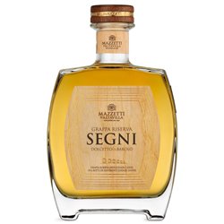 Mazzetti - Segni® - Grappa Di Tradizione  43° Mazzetti D'Altavilla 0,70 L.