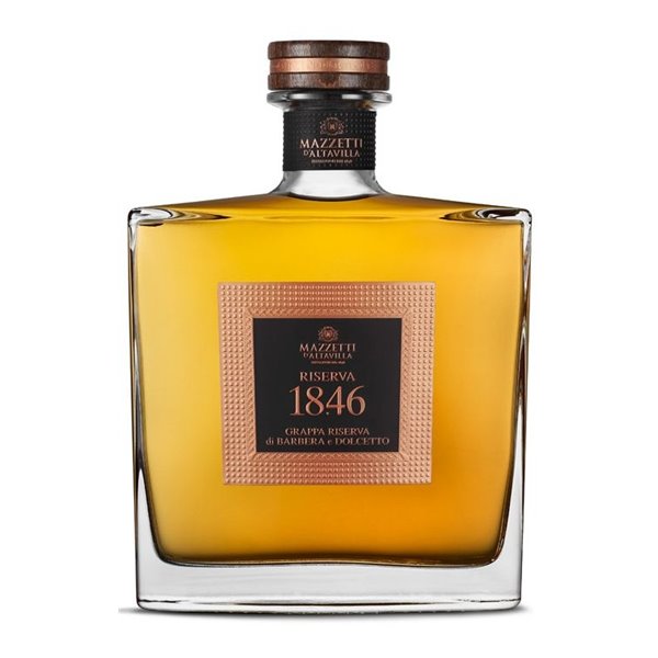 Mazzetti - Grappa Riserva 18.46 - 43° Mazzetti D'Altavilla 0,70 L. Mazzetti - Grappa Riserva 18.46 - 43° Mazzetti D'Altavilla 0,70 L.