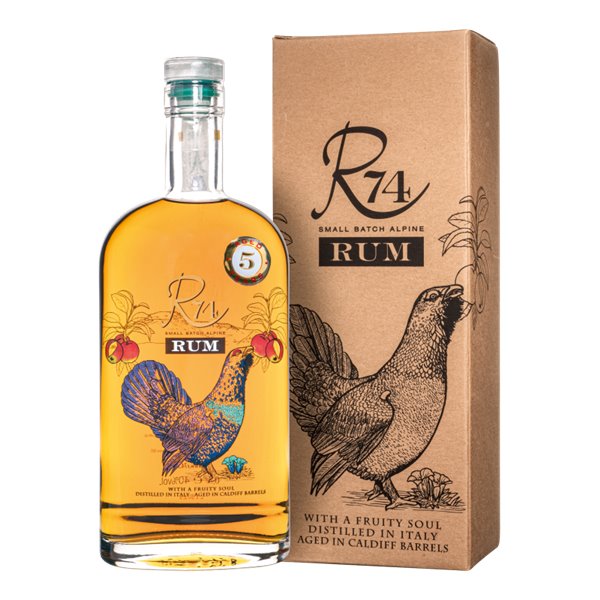 Roner - R74 Rum Aged - 0,7 l. Roner - R74 Rum Aged - 0,7 l.