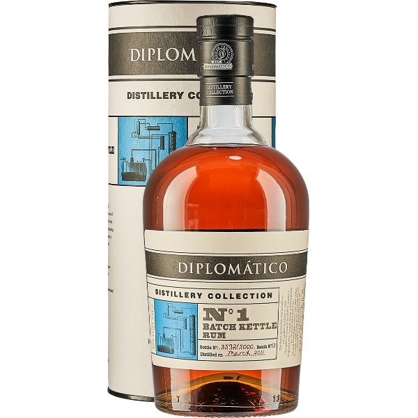 Rum Diplomàtico Distillery Collection N°1 Single Kettle Batch| TC ( 700ml 47%) - crb Rum Diplomàtico Distillery Collection N°1 Single Kettle Batch| TC ( 700ml 47%) - crb
