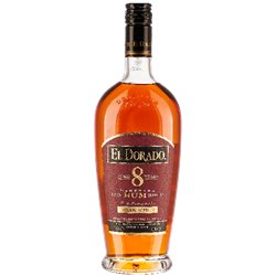 Rum EL DORADO 8 YO ( Box 6x70cl  40%) - crb