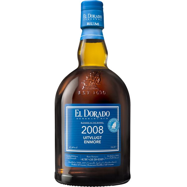 Rum EL Dorado Blue Uitvlgt - Enmore 2008 (70cl  47.4%) - crb