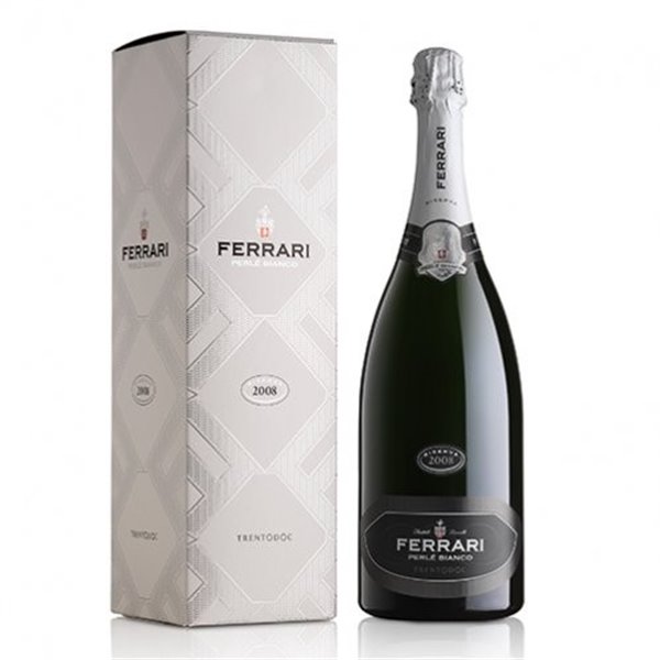 Ferrari - Trento Doc White Perlè Millesimato Magnum Boxed 2015 1.5 L Ferrari - Trento Doc White Perlè Millesimato Magnum Boxed 2015 1.5 L