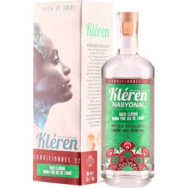 Rum Kléren Traditionnel 22 (70cl  55%) - crb