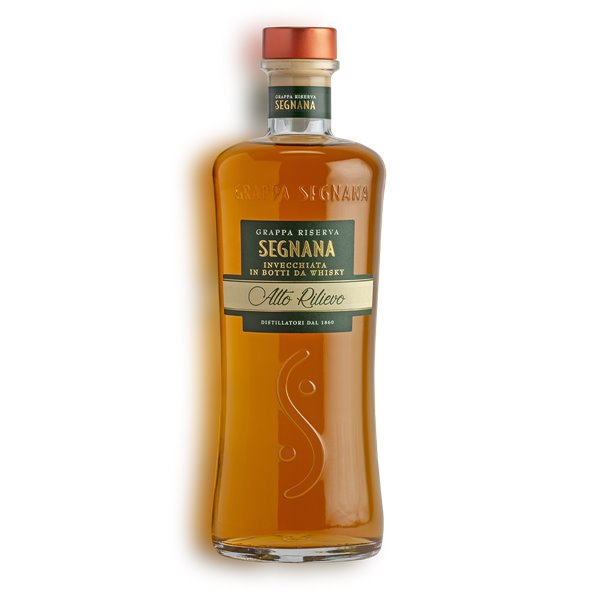 Segnana - Grappa Alto Rilievo botti Whisky 40° 0.7 L Segnana - Grappa Alto Rilievo botti Whisky 40° 0.7 L