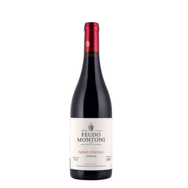 Rotwein Bio Lagnusa Sicilia 2020 Azienda Agricola Feudo Montoni -cz 0,75 l.