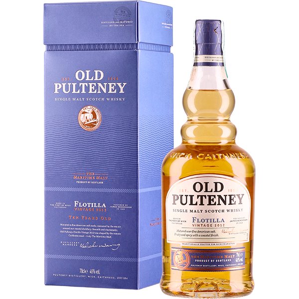 Whiskey Old Pulteney Flotilla Vintage 2012 (70cl 46%) - crb