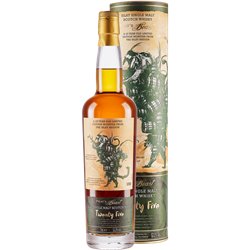 Whiskey Peats Beast Islay Twenty Five (70cl 52.2%) - crb