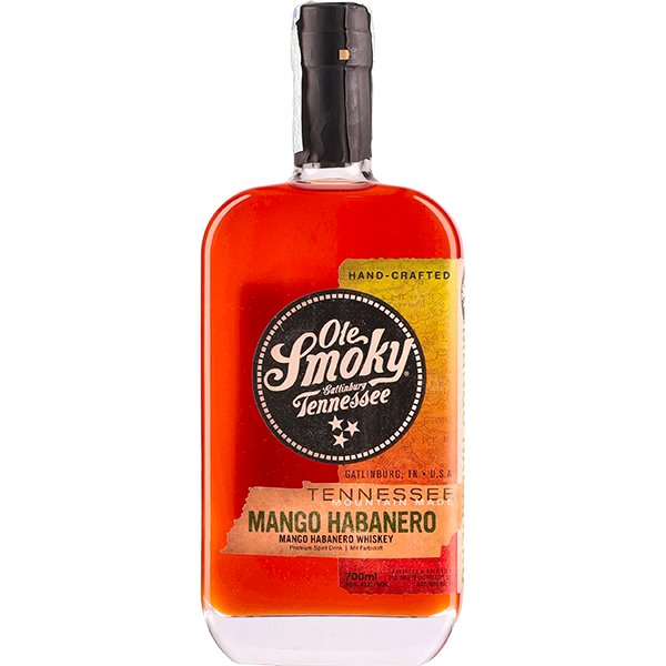 Whiskey Ole Smoky Whiskey Mango Habanero (70cl 35%) - crb