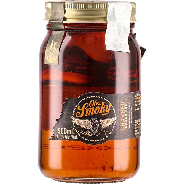 Cereal Spirit Drink Ole Smoky Moonshine Charred (50cl 51.5%) - crb Cereal Spirit Drink Ole Smoky Moonshine Charred (50cl 51.5%) - crb